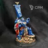 Описание картинки Space marine Captain Centros 3D от Superguns по цене 1 000руб | Свободный Рынок Миниатюр - СРМ - изображение - №3