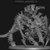 Описание картинки Tyrranofex  (copy GW) / Тиранофекс (копия GW, база в комплекте) от Кузница Миниатюр по цене 1 900руб | Свободный Рынок Миниатюр - СРМ - изображение - №3