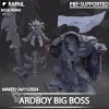 Описание картинки Ardboy Big Boss от Naggaroth Night по цене 600руб | Свободный Рынок Миниатюр - СРМ - изображение - №2
