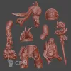 Описание картинки Malignant plaguecaster от MrMetalHorror по цене 250руб | Свободный Рынок Миниатюр - СРМ - изображение - №2