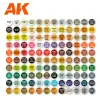 Описание картинки Набор красок AK Interactive 3G Acrylic Briefcase - The Best 120 Wargames Colors от Дауран по цене 33 000руб | Свободный Рынок Миниатюр - СРМ - изображение - №4