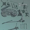 Описание картинки Зверобойный лук | Beast-skewer killbow от W1L50n по цене 800руб | Свободный Рынок Миниатюр - СРМ - изображение - №3