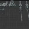 Описание картинки Armiger Helverin/Warglaive от Alexandrian workshop по цене 800руб | Свободный Рынок Миниатюр - СРМ - изображение - №4