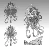 Описание картинки Neurotyrant от MrMetalHorror по цене 600руб | Свободный Рынок Миниатюр - СРМ - изображение - №7