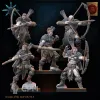 Описание картинки Barbarian regiment with bows x10 от PocketSized Prints по цене 1 700руб | Свободный Рынок Миниатюр - СРМ - изображение - №2