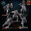 Описание картинки Barbarian regiment with spears/axes от PocketSized Prints по цене 1 700руб | Свободный Рынок Миниатюр - СРМ - изображение - №2