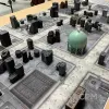 Описание картинки Игровое поле Ruined streets (6/10mm) bd0026 60"х44" от WargamePrint по цене 2 450руб | Свободный Рынок Миниатюр - СРМ - изображение - №5