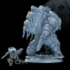Описание картинки Миниатюра Раздутый демон принц глубин, Daemon Prince от Brother Ork по цене 2 320руб | Свободный Рынок Миниатюр - СРМ - изображение - №2