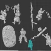 Описание картинки Bretonnian Grail Reliquae от White Rhino по цене 699руб | Свободный Рынок Миниатюр - СРМ - изображение - №2