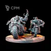 Описание картинки Набор миниатюр Терминаторк и Газбой, Deffkilla Wartrike от Brother Ork по цене 2 315руб | Свободный Рынок Миниатюр - СРМ - изображение - №5
