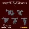 Описание картинки Chaos Space Marines Backpacks with Bolters V1 от ForgeNight по цене 400руб | Свободный Рынок Миниатюр - СРМ - изображение - №2