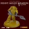Описание картинки Chaos Space Marines Heavy melee weapon set V1 от ForgeNight по цене 375руб | Свободный Рынок Миниатюр - СРМ - изображение - №3