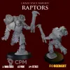 Описание картинки Chaos Space Marines Raptors от ForgeNight по цене 1 650руб | Свободный Рынок Миниатюр - СРМ - изображение - №6