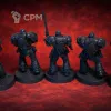 Описание картинки Миниатюры Warhammer 40,000 Blood Angels Intercessors, 5 шт + подставки, собранные и грунто от 3DSprint по цене 999руб | Свободный Рынок Миниатюр - СРМ - изображение - №2