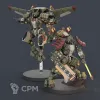 Описание картинки Commander in Crisis Battlesuit от Tridax Forge по цене 250руб | Свободный Рынок Миниатюр - СРМ - изображение - №3