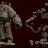 Описание картинки Contemptor Dreadnought от MrMetalHorror по цене 1 500руб | Свободный Рынок Миниатюр - СРМ - изображение - №3