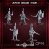 Описание картинки Crimson Hussars troops Monopose от PocketSized Prints по цене 1 500руб | Свободный Рынок Миниатюр - СРМ - изображение - №3