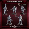 Описание картинки Crimson Hussars troops Monopose от PocketSized Prints по цене 1 500руб | Свободный Рынок Миниатюр - СРМ - изображение - №4