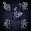 Описание картинки Набор миниатюр Орки Нобы, Nobz от Brother Ork по цене 2 315руб | Свободный Рынок Миниатюр - СРМ - изображение - №2