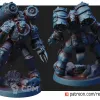 Описание картинки Night Raptor Captain от Печатный подвальчик по цене 385руб | Свободный Рынок Миниатюр - СРМ - изображение - №3