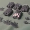 Описание картинки Chimera Химеры 8мм для Epic 40k/Legion Imperialis от Desert_Witch по цене 800руб | Свободный Рынок Миниатюр - СРМ - изображение - №2