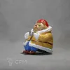 Описание картинки Кот пьет кофе от Театр Манджафоко по цене 1 500руб | Свободный Рынок Миниатюр - СРМ - изображение - №6