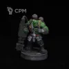 Описание картинки 5 орочьих бурнашей - начат покрас | 3D Печать от МАНУФАКТОРИУМ по цене 500руб | Свободный Рынок Миниатюр - СРМ - изображение - №2
