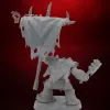 Описание картинки Orkaz Bearer Boss орк Warhammer 40k миниатюра для покраски, база 50 мм в комплекте от 3DSprint по цене 700руб | Свободный Рынок Миниатюр - СРМ - изображение - №2