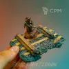 Описание картинки Секции железной дороги ✠ TRENCH CRUSADE от Big Brain Terrain по цене 4 150руб | Свободный Рынок Миниатюр - СРМ - изображение - №5