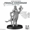Описание картинки Female Commissar with iron hand от  по цене 180руб | Свободный Рынок Миниатюр - СРМ - изображение - №2