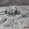 Описание картинки Chaos lord on Karkadrak от Бруталити по цене 850руб | Свободный Рынок Миниатюр - СРМ - изображение - №2
