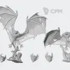 Описание картинки Fell Bats от White Rhino по цене 699руб | Свободный Рынок Миниатюр - СРМ - изображение - №2