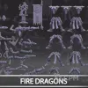 Описание картинки Fire Dragons от Naggaroth Night по цене 1 300руб | Свободный Рынок Миниатюр - СРМ - изображение - №2