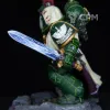 Описание картинки PRIMARIS LIEUTENANT ZAKARIAH от Brushfire painting по цене 1 800руб | Свободный Рынок Миниатюр - СРМ - изображение - №2