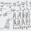 Описание картинки Freeguild Steelhelms от White Rhino по цене 1 299руб | Свободный Рынок Миниатюр - СРМ - изображение - №2