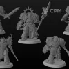 Описание картинки Grey Warden Terminators от LDBits по цене 2 860руб | Свободный Рынок Миниатюр - СРМ - изображение - №2