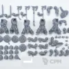 Описание картинки Wolf Guard Terminators (2025) от WastelandMiniatures по цене 1 260руб | Свободный Рынок Миниатюр - СРМ - изображение - №2