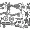 Описание картинки Cathayan Grand Cannons  Fire Rain Rocket Batteries от WastelandMiniatures по цене 1 700руб | Свободный Рынок Миниатюр - СРМ - изображение - №2