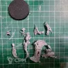 Описание картинки 10 гулей, 2 героя, Емеральд Лайфсварм и битцы от  Mikon's Workshop по цене 100руб | Свободный Рынок Миниатюр - СРМ - изображение - №2