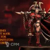 Описание картинки Laheenix, Gladiatrix Furiosia от Troster по цене 250руб | Свободный Рынок Миниатюр - СРМ - изображение - №2