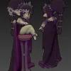 Описание картинки Maeve the Gothblin Queen ( Female Goblin Queen / Noble / NPC ) от PocketSized Prints по цене 200руб | Свободный Рынок Миниатюр - СРМ - изображение - №3