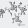 Описание картинки Golgfag Mercenary Ogres от White Rhino по цене 899руб | Свободный Рынок Миниатюр - СРМ - изображение - №2