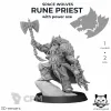 Описание картинки Rune Priest with power axe от  по цене 350руб | Свободный Рынок Миниатюр - СРМ - изображение - №2