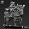 Описание картинки Mount Captain of the Empire от MrMetalHorror по цене 650руб | Свободный Рынок Миниатюр - СРМ - изображение - №2