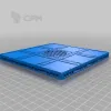 Описание картинки Zone Mortalis - Floor Tile (Open Lock) от 3D Print Workshop по цене 658руб | Свободный Рынок Миниатюр - СРМ - изображение - №3