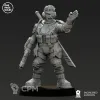 Описание картинки Sly Marbo/Human Defence Force - Drill Sergeant OPR от Laboratory of Chaos по цене 50руб | Свободный Рынок Миниатюр - СРМ - изображение - №4