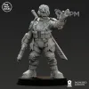 Описание картинки Sly Marbo/Human Defence Force - Drill Sergeant OPR от Laboratory of Chaos по цене 50руб | Свободный Рынок Миниатюр - СРМ - изображение - №3