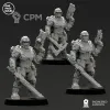 Описание картинки Cadian Shock Troops/Human Defence Force - Infantry OPR от Laboratory of Chaos по цене 350руб | Свободный Рынок Миниатюр - СРМ - изображение - №4