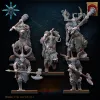 Описание картинки Heavy Weapon Barbarian Regiment x10 от PocketSized Prints по цене 1 700руб | Свободный Рынок Миниатюр - СРМ - изображение - №2
