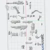 Описание картинки Heavy Weapons Squad от White Rhino по цене 499руб | Свободный Рынок Миниатюр - СРМ - изображение - №2
